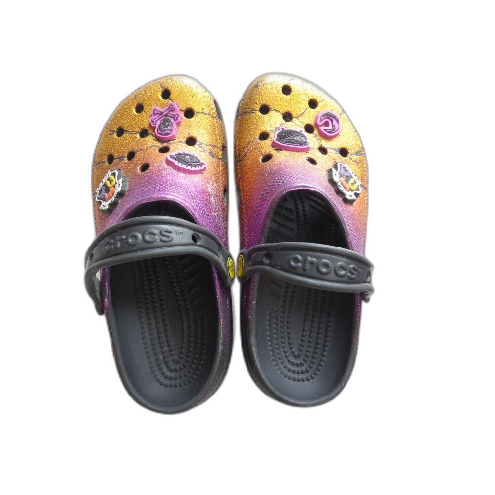 Crocs Disney Hocus Pocus Ltd Ed. Classic Clogs  Men 5 Women 7 GUC - Picture 8 of 11